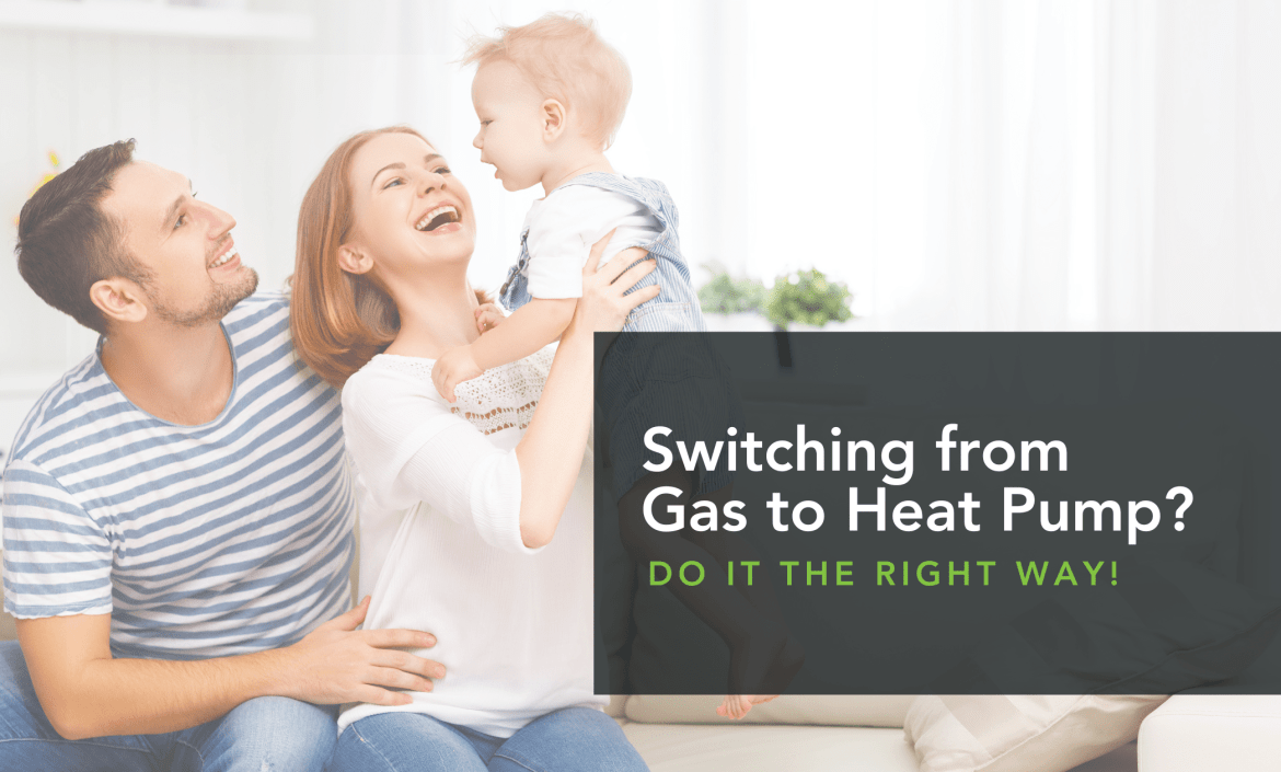 gas to heat pump