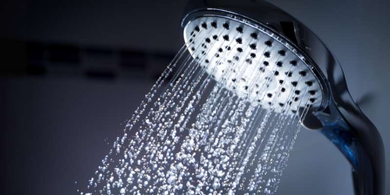 water saving shower head
