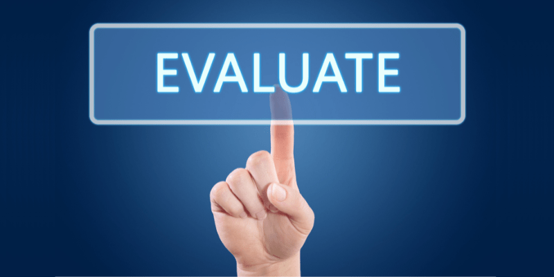 evaluate display image