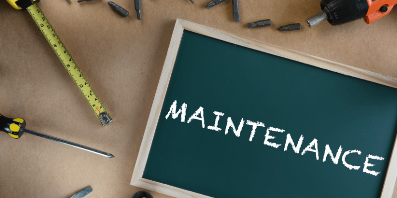 maintenance display image