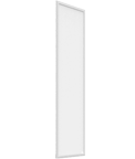 A tall, narrow, white rectangular panel or object shown at an angle on a transparent background.